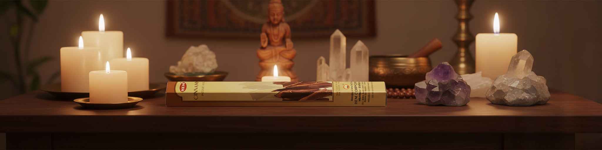 Hem Hexagon Cinnamon Incense Sticks