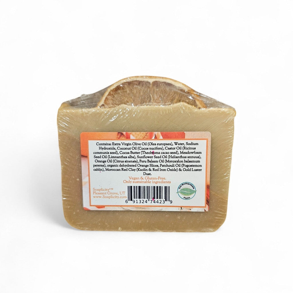 Orange Creamsicle Soap Bar - Ultra-Creamy & Moisturizing (Seasonal)