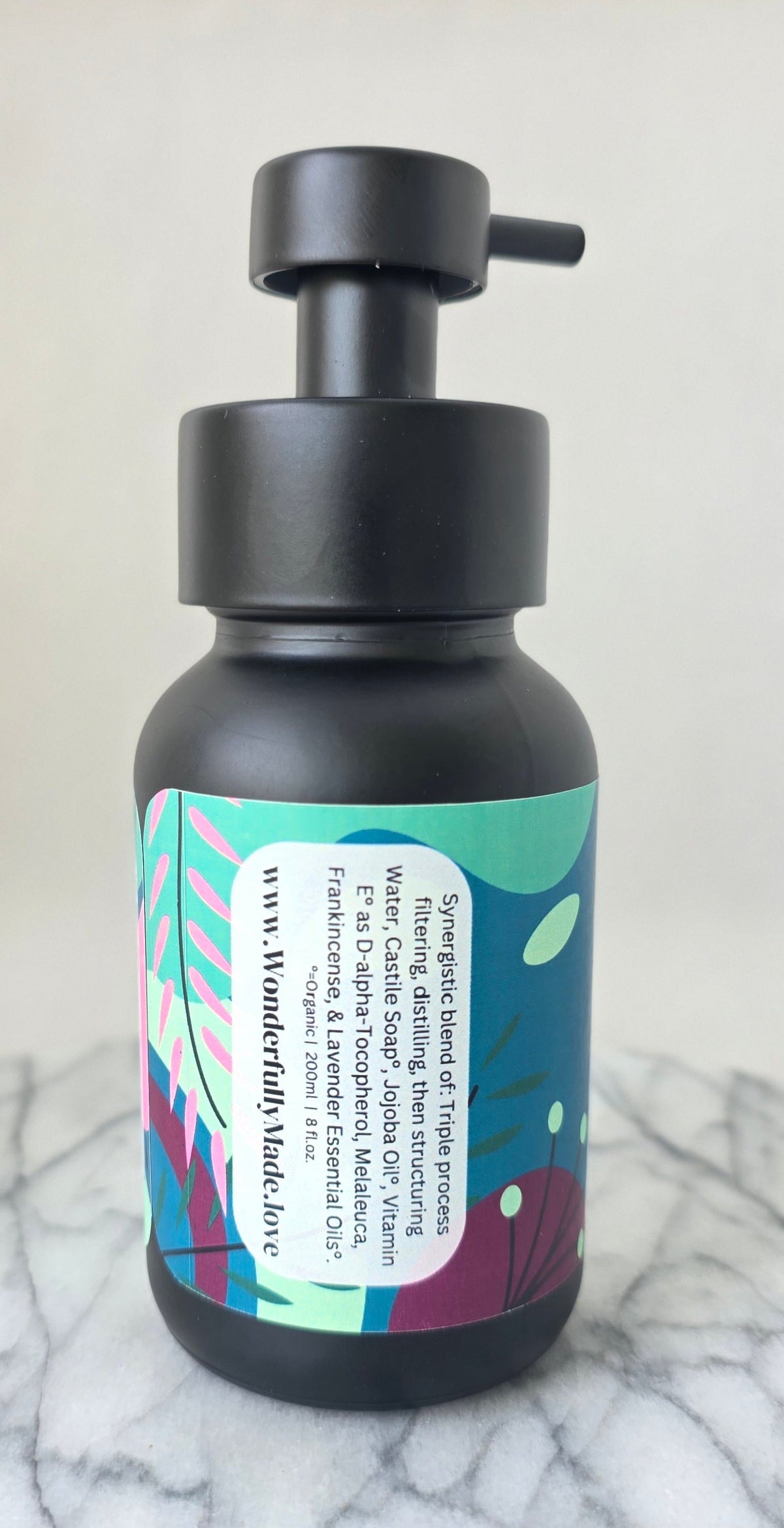 Organic Face Wash | Foaming Natural Facial Care | Gift for her | All natural | Moisturizing | Safe for all skin types | Cleansing Foam