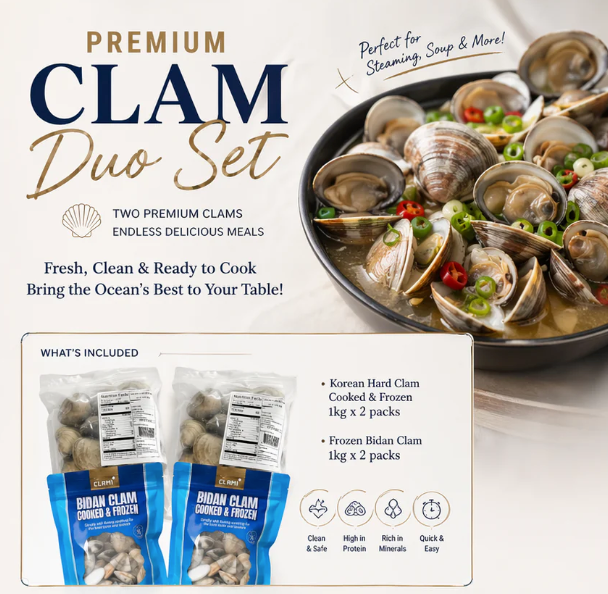 Clam Soup & Steam Set 🦪