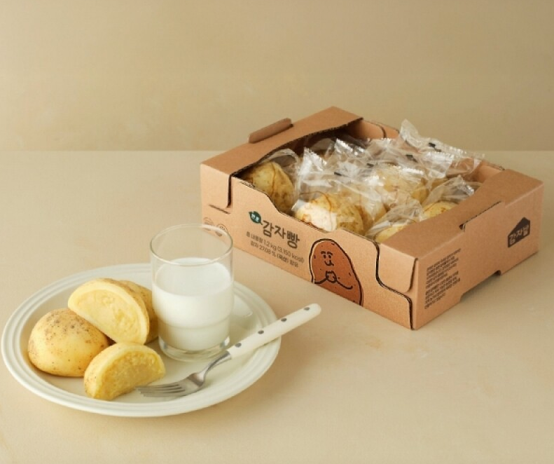Chewy Potato Mochi Bread (120g,4.23oz x 10P)