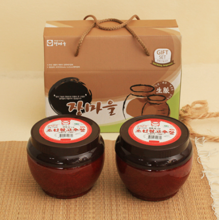 [Jangmaeul] Korean Traditional Glutinous Red Pepper Paste (Gochujang) (900g, 1.98lb)