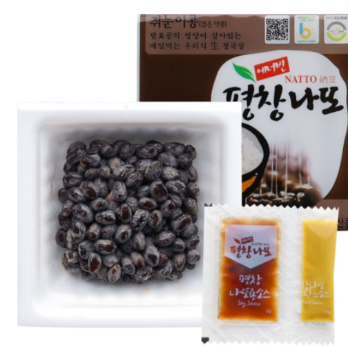 Pyeongchang Black bean Natto (100g, 3.5oz)