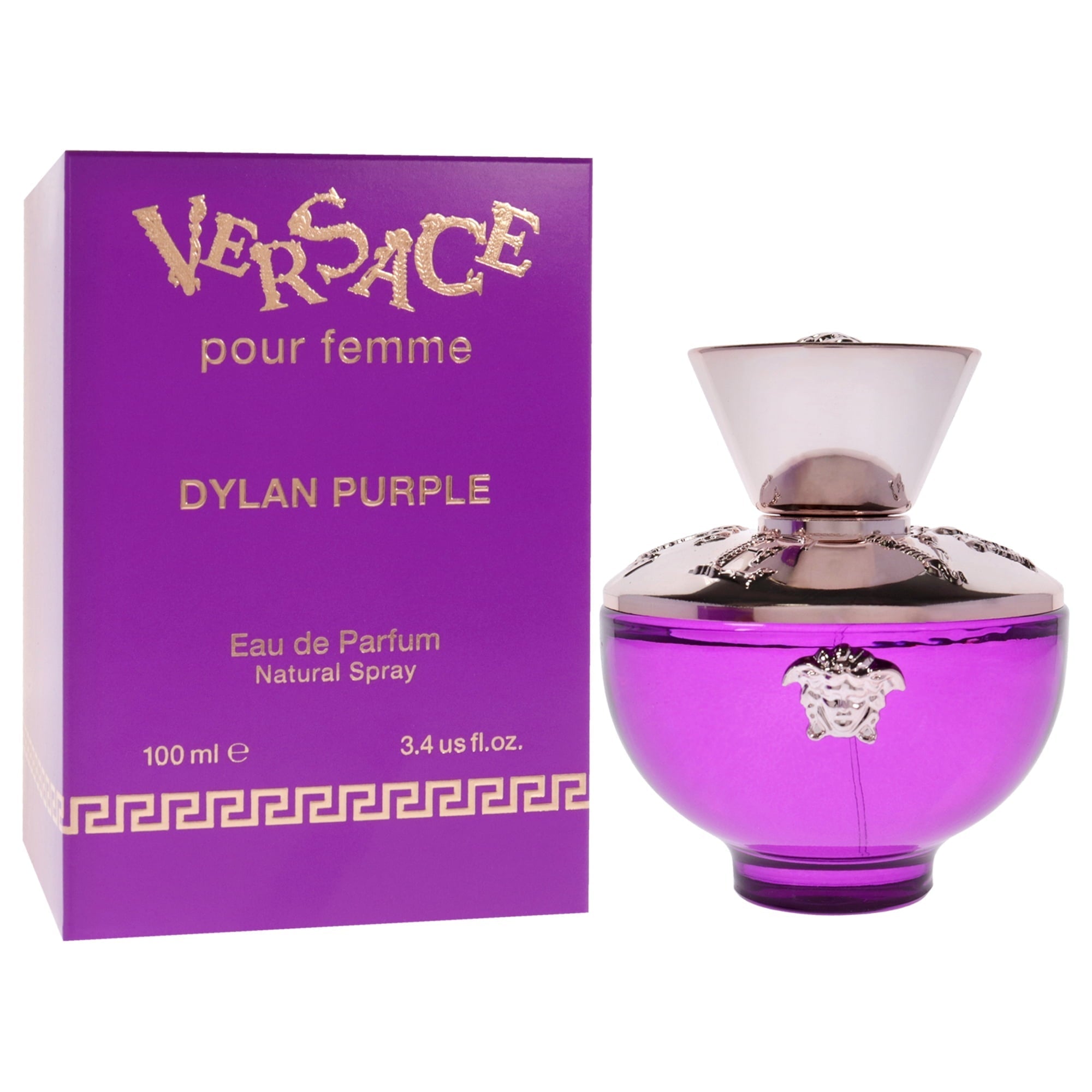 Versace Dylan Purple Eau de Parfum Spray for Women 3.4 oz