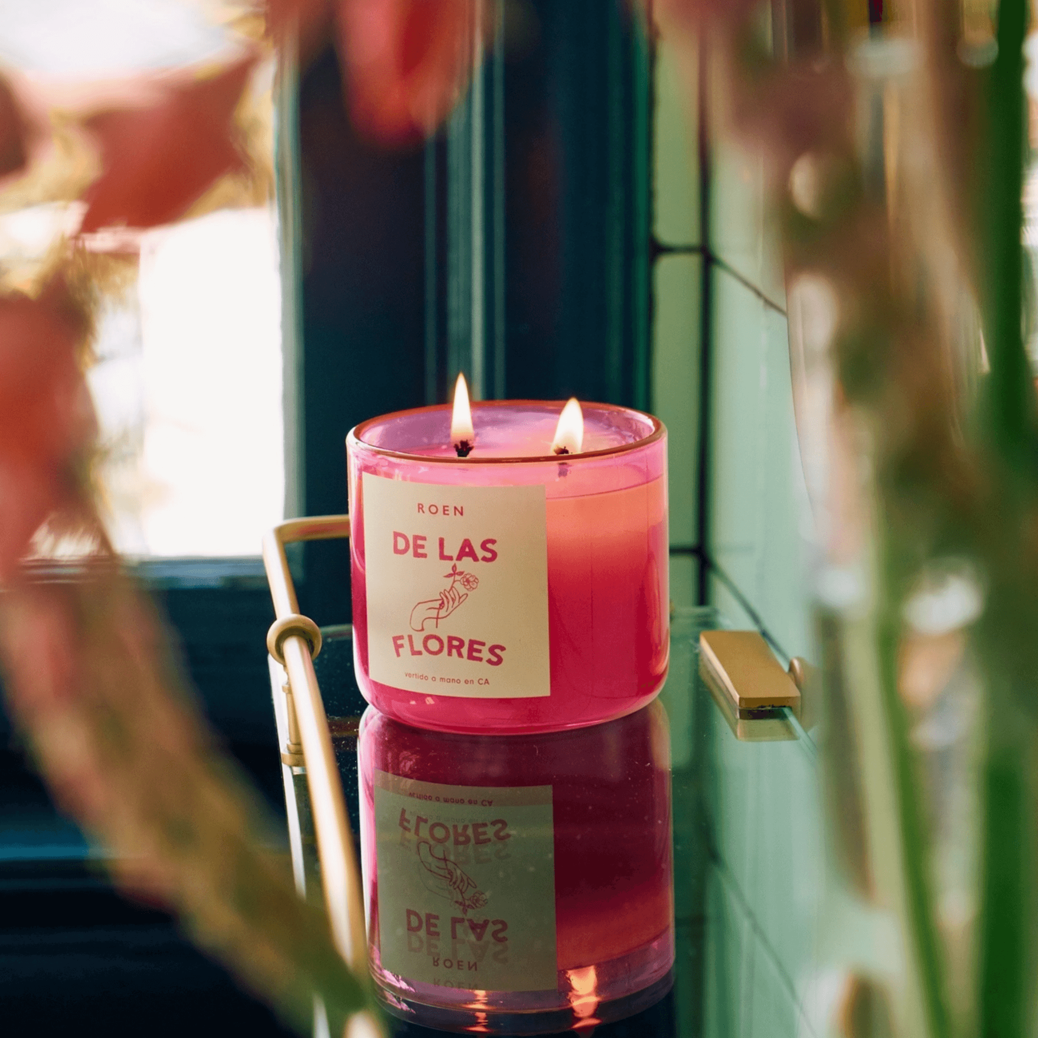 DE LAS FLORES CANDLE