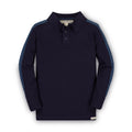 Long Sleeve Organic Sweater Polo - Baby
