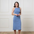 Halter Tie Knit Organic Sweater Dress