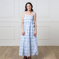 Smocked Tiered Organic Dress