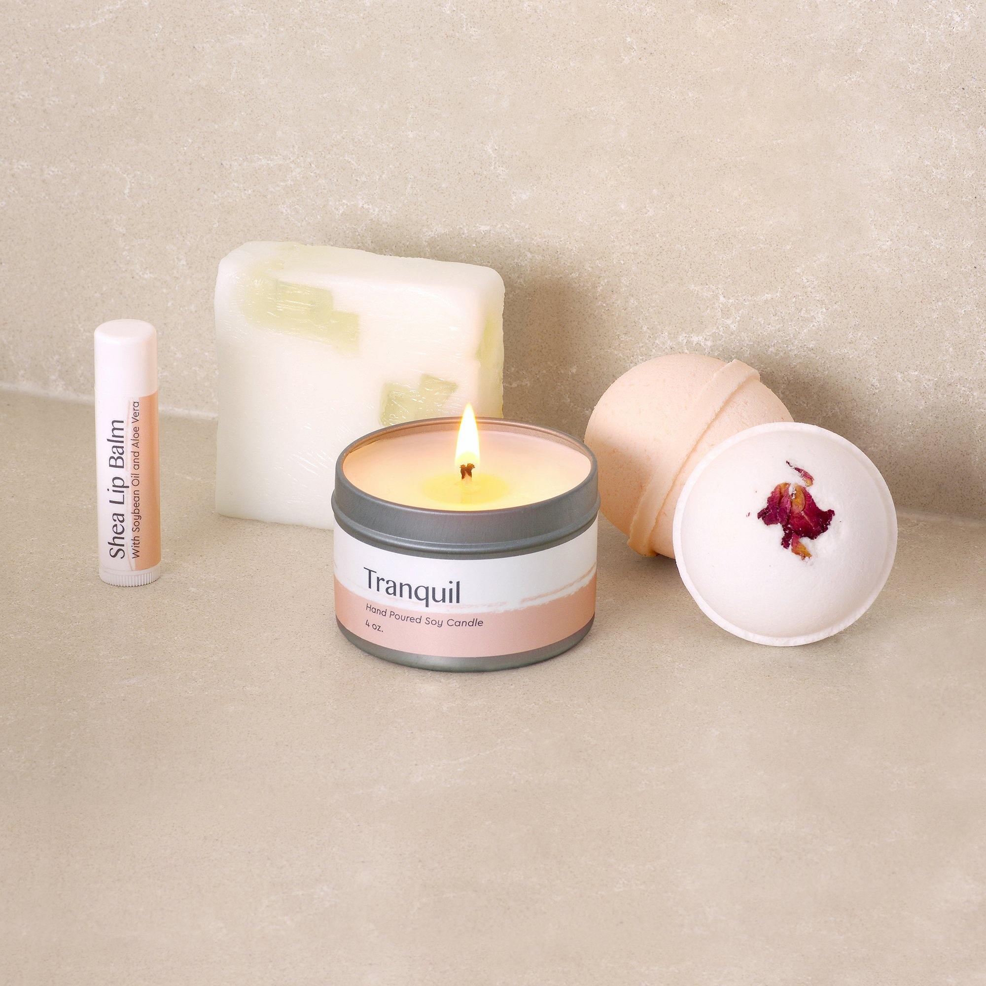 22nd Birthday Compass Necklace Spa Gift Box Set