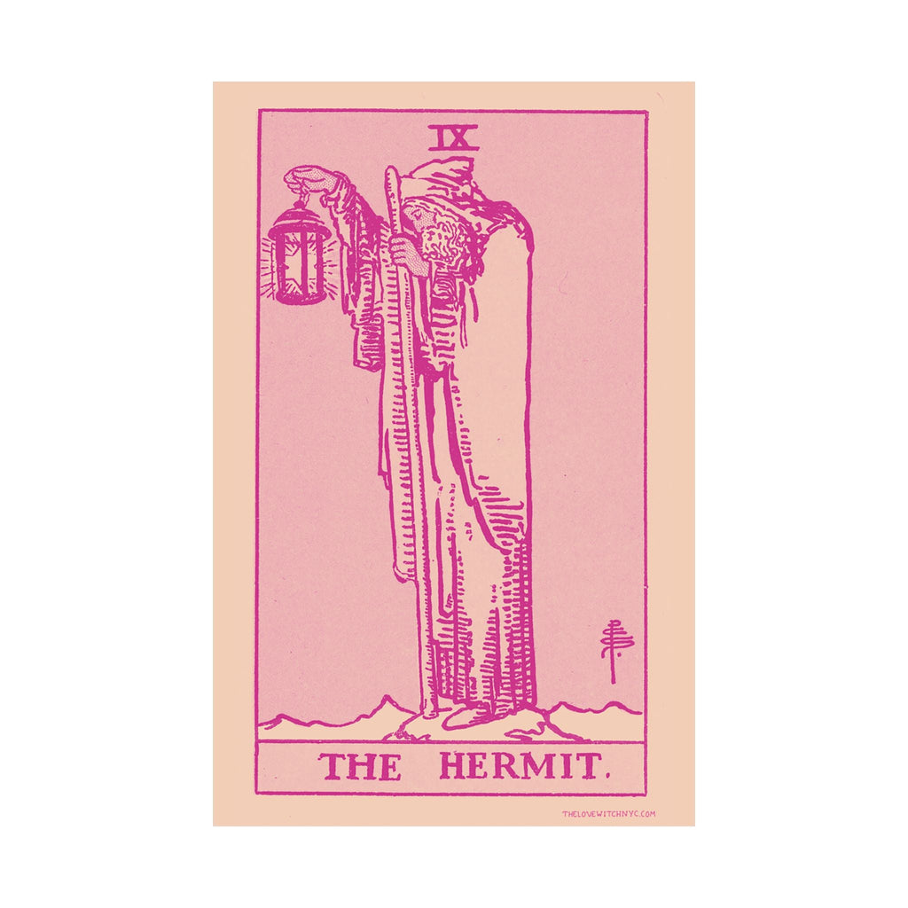 The Hermit Tarot Card Poster by The Love Witch