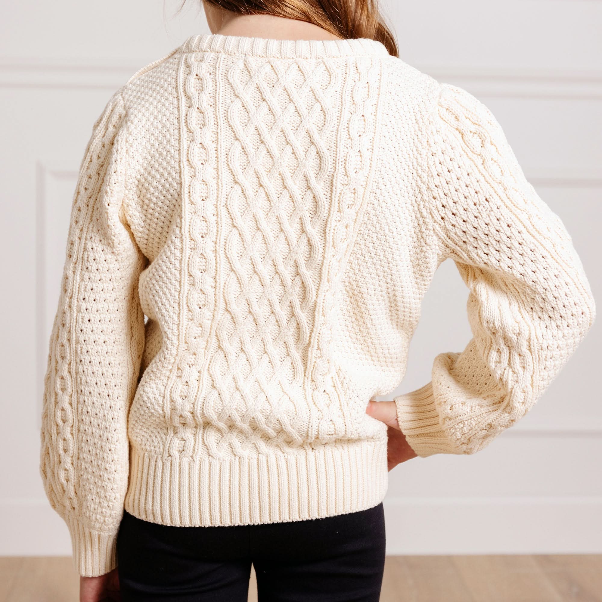 Organic Fisherman Sweater - Baby