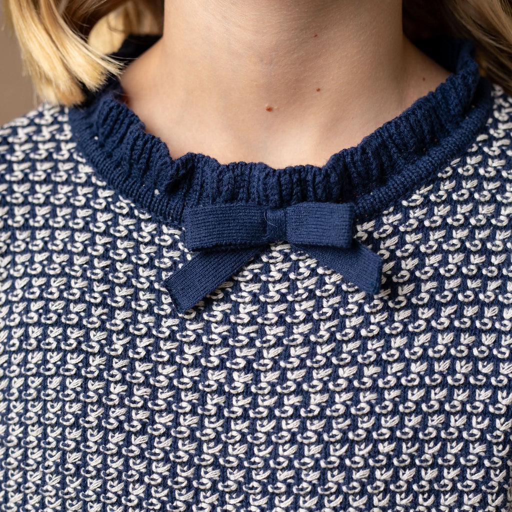 Organic Ruffle Edge Sweater Dress - Baby