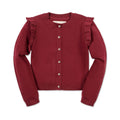Organic Milano Ruffle Cardigan - Baby