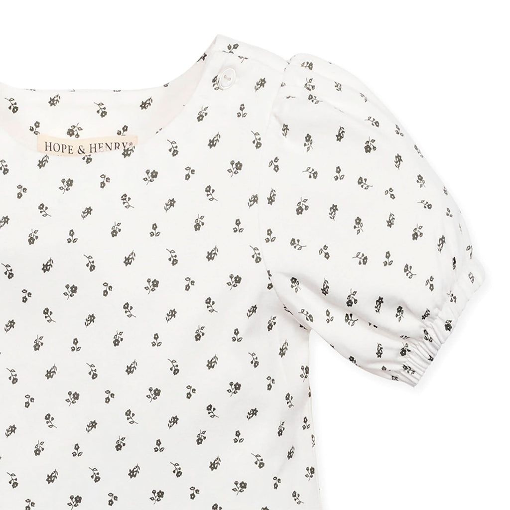 Organic Knit Peplum Top - Baby