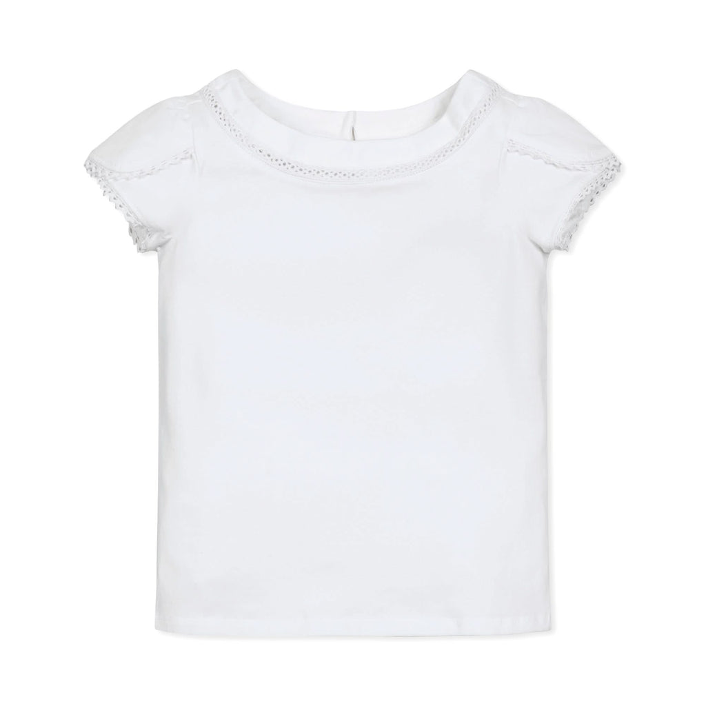Organic Knit Top with Tulip Sleeves - Baby