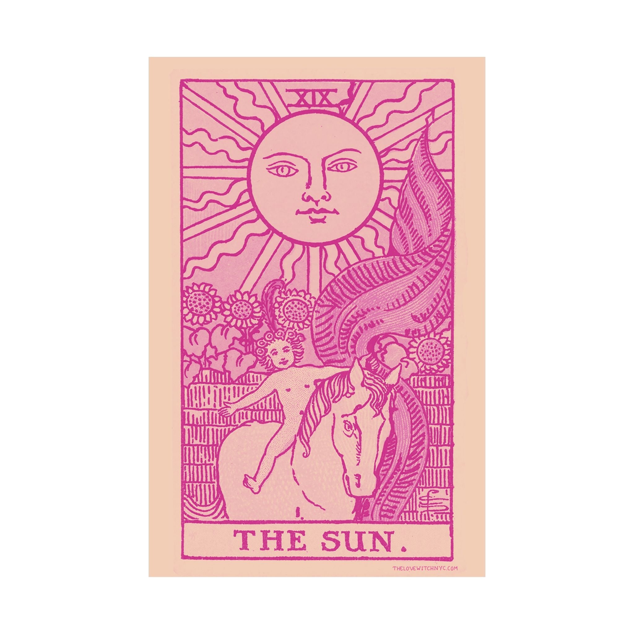 The Sun Tarot Card Poster by The Love Witch
