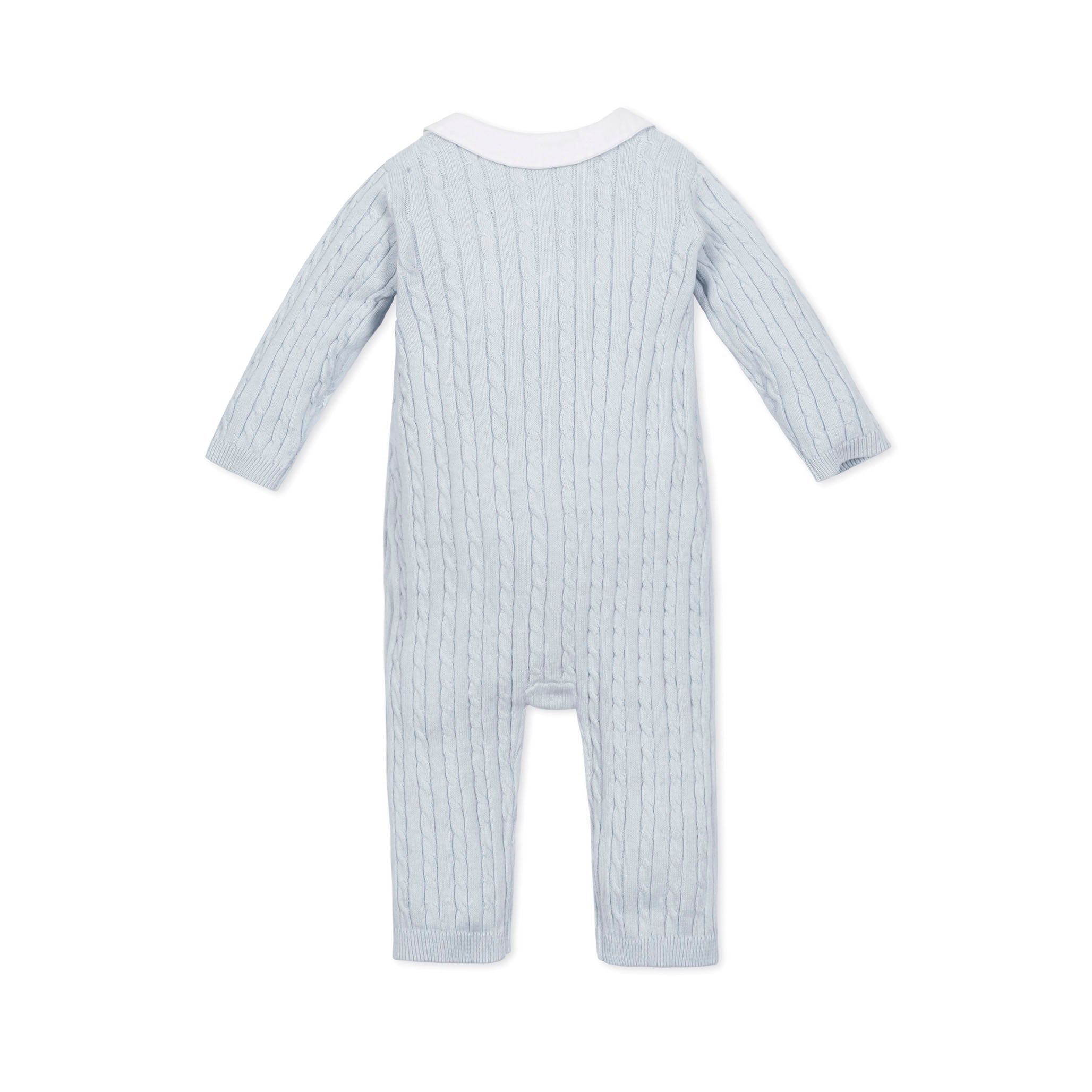 Organic Peter Pan Collar Sweater Romper