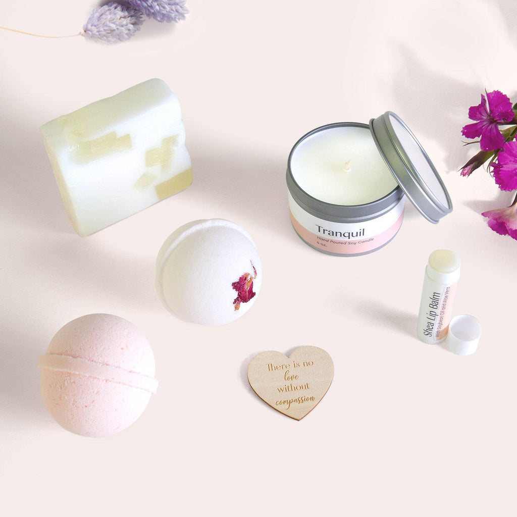 26th Birthday Compass Necklace Spa Gift Box Set