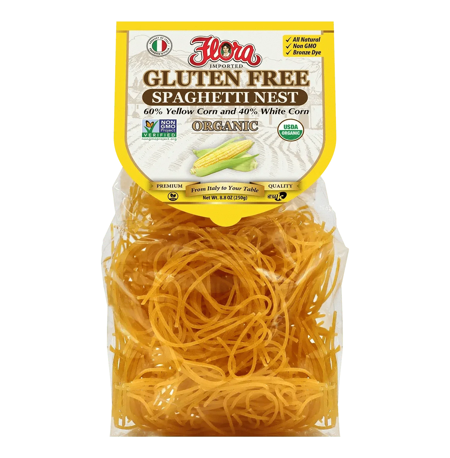 Gluten Free Spaghetti Pasta Nest - Organic - 8.8 oz