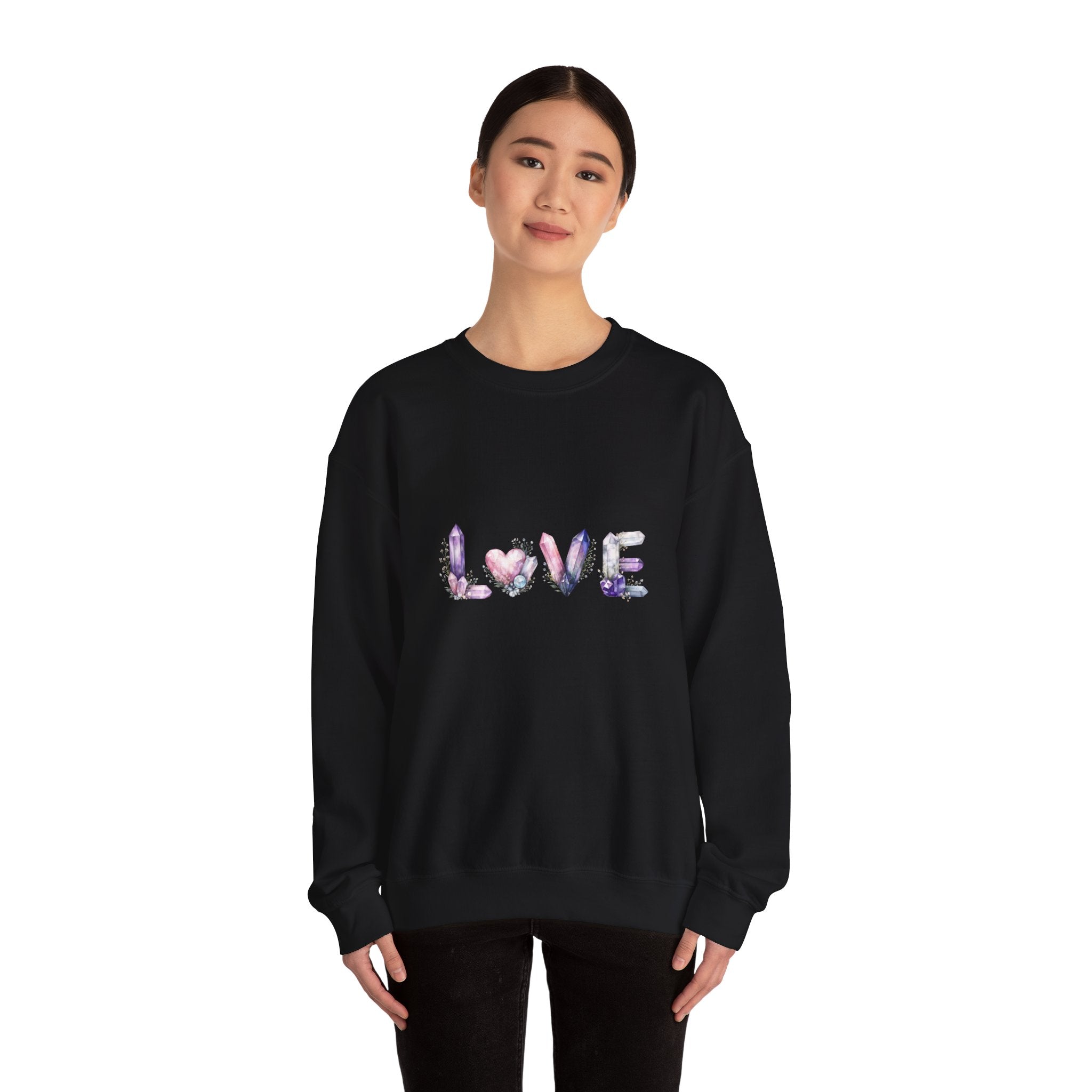 LOVE Crystal Letter Design