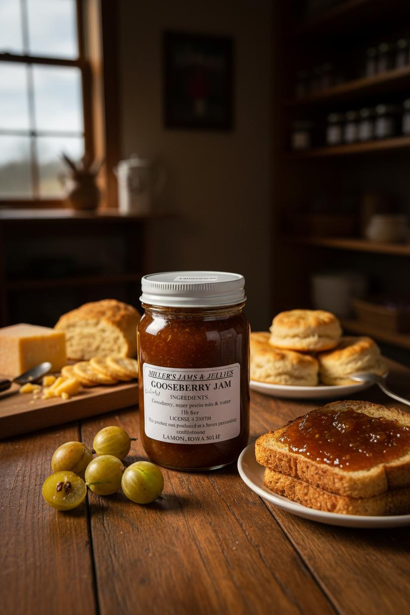 Miller’s Gooseberry Jam | Authentic Local Amish-Made Spread