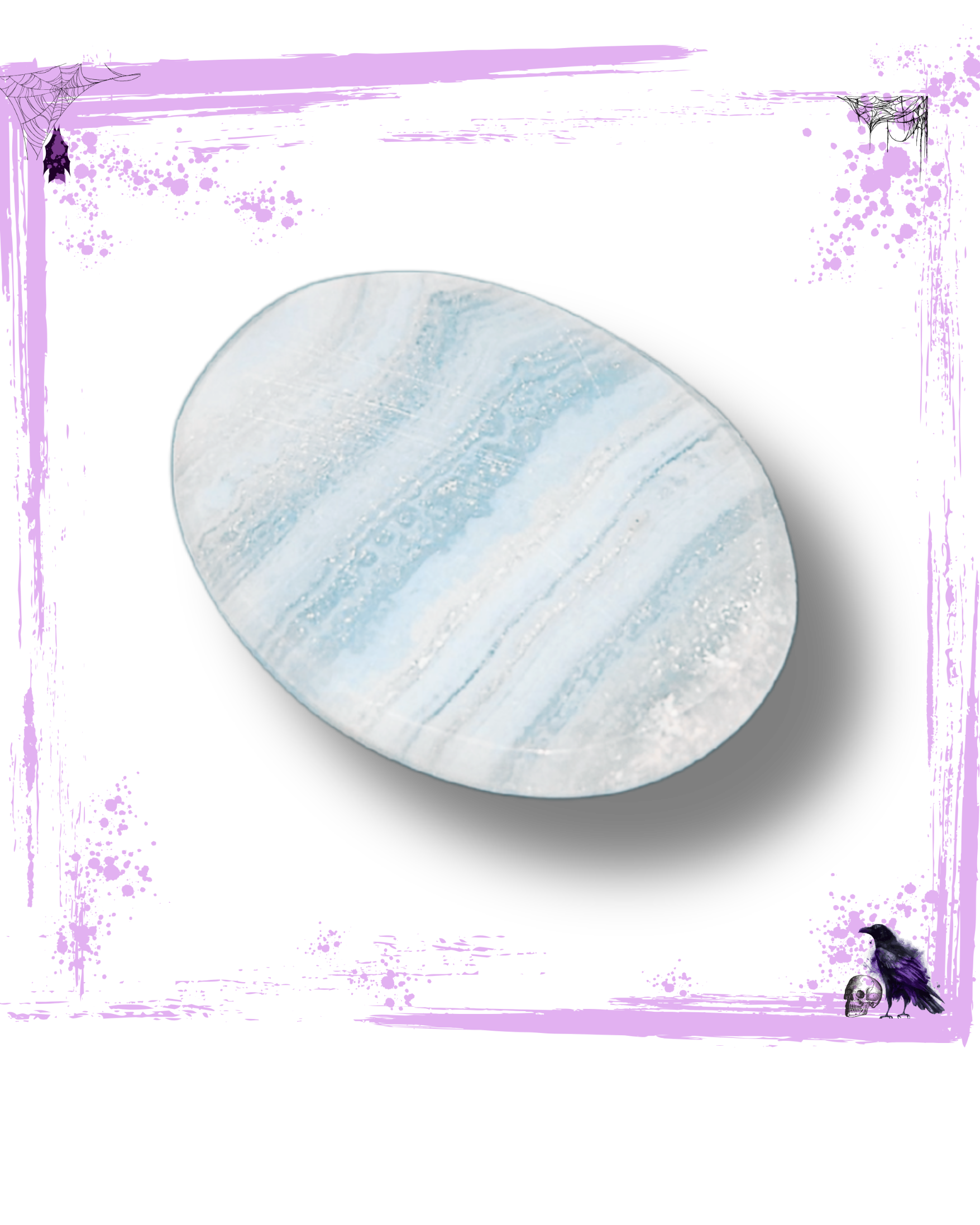 Blue Lace Agate - Tumbled
