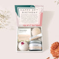 29th Birthday Compass Necklace Spa Gift Box Set