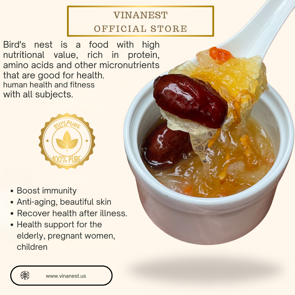 Vinanest Origin 2 (Chân Yến Cục) 100GR