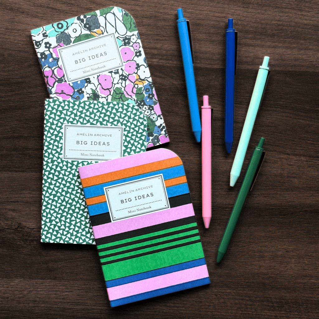 COLORED GEL PENS - FLORALE
