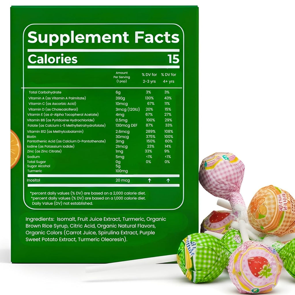 Andy Anand Sugar Free Lollipops – 29 Count Keto & Diabetic Friendly Candy, Vegan, Gluten-Free, Dye-Free, Natural Fruit Flavors, 8.8 oz