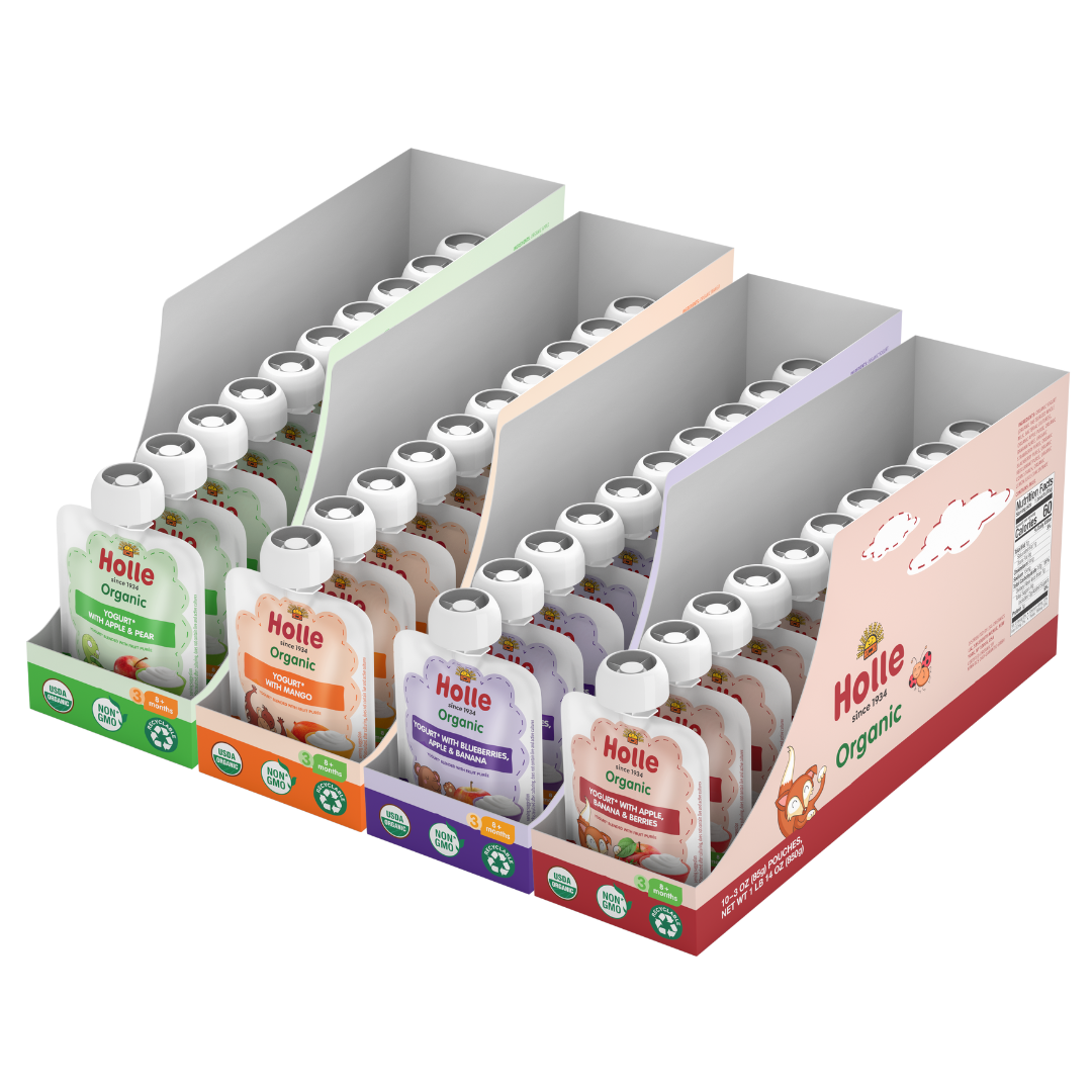 Holle Yogurt Pouches Variety Bundle