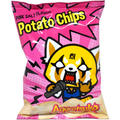 AGGRETSUKO Pink Salt Flavor Potato Chips