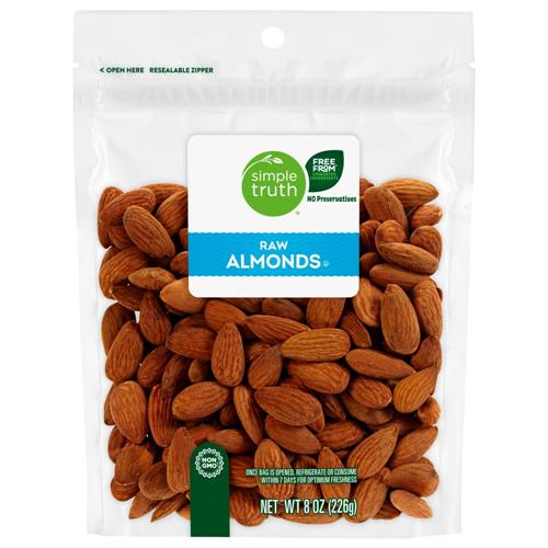 Simple Truth Raw Almonds 8 oz