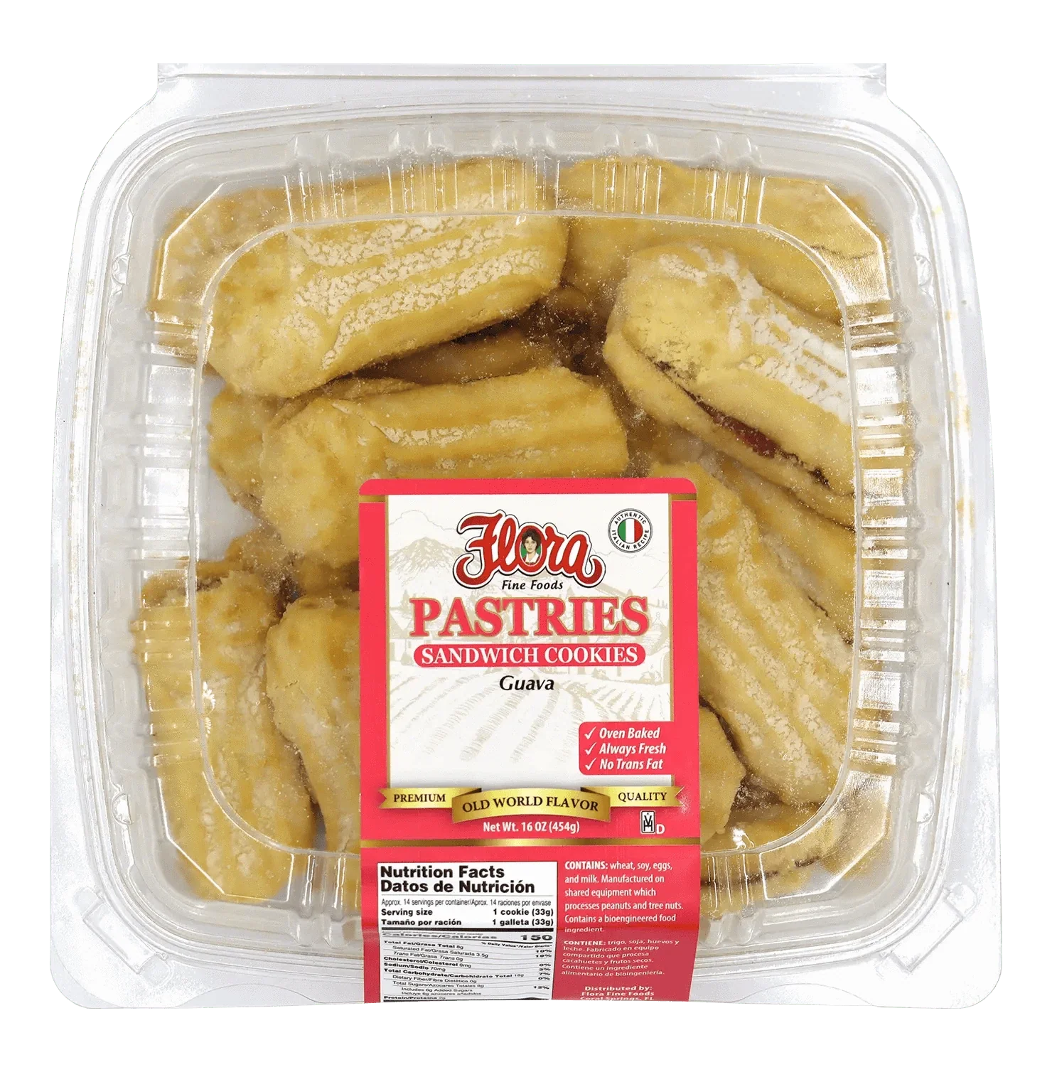 Guava - Sandwich Cookies - 16 oz