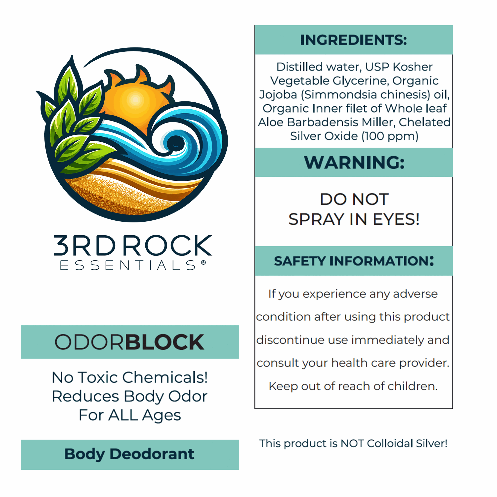 ODORBlock™ Body Deodorant