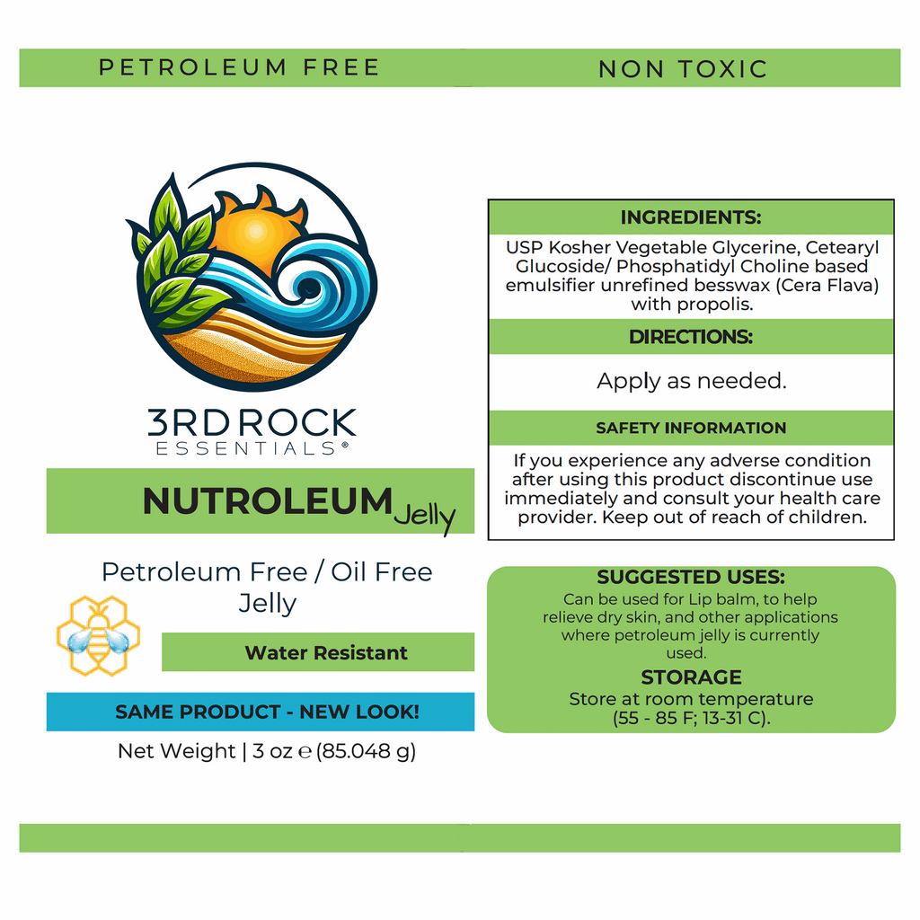 Nutroleum™ Non-Petroleum Skin Balm - Water Resistant 3 oz.