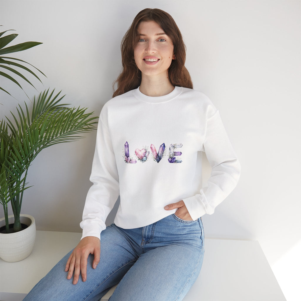 LOVE Crystal Letter Design