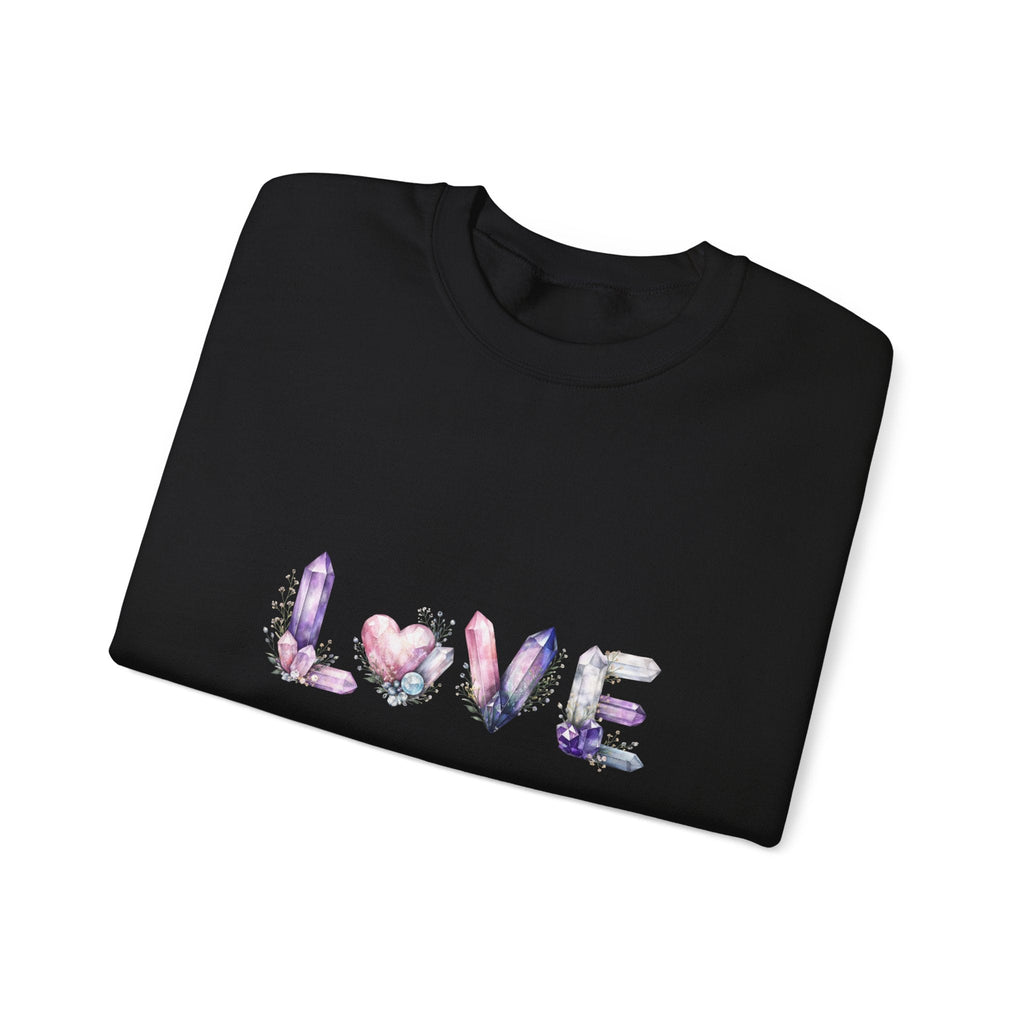 LOVE Crystal Letter Design