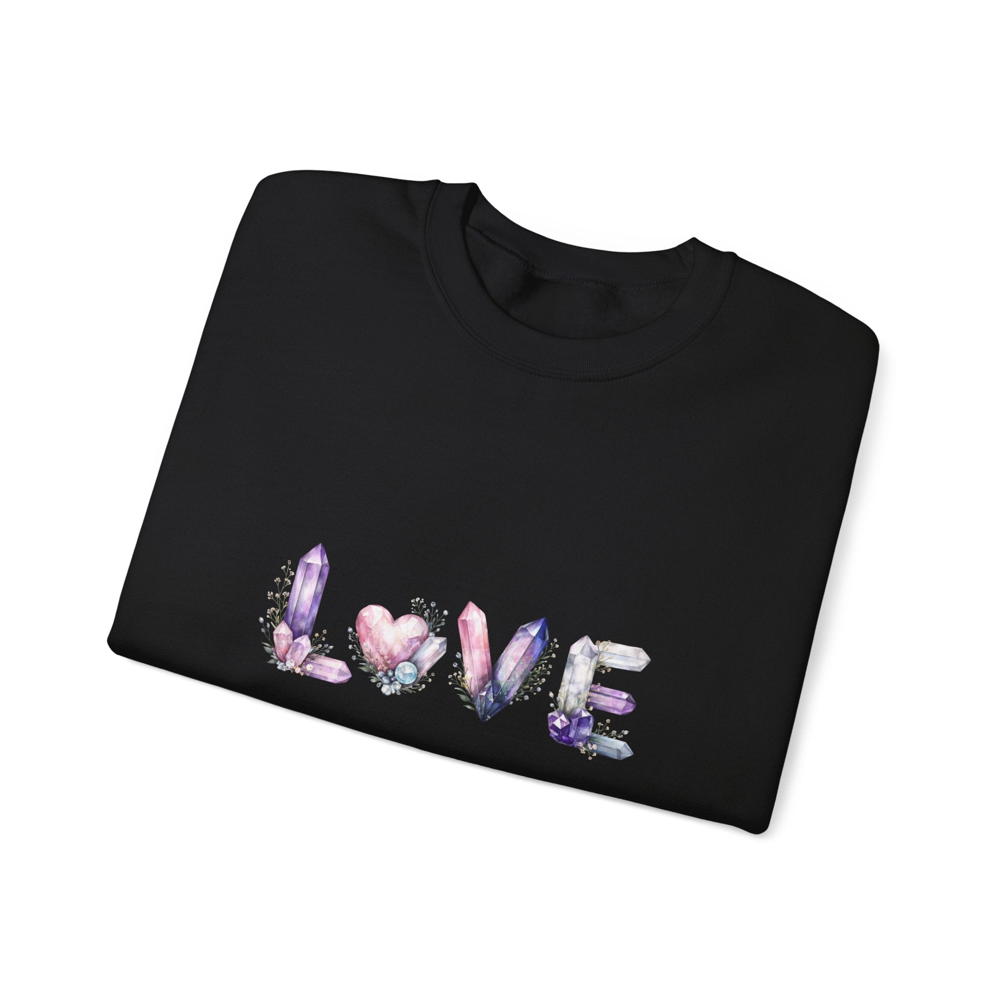 LOVE Crystal Letter Design