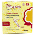 Maxim Hygiene Organic Cotton Tampons, Regular Absorbency, 16 Count