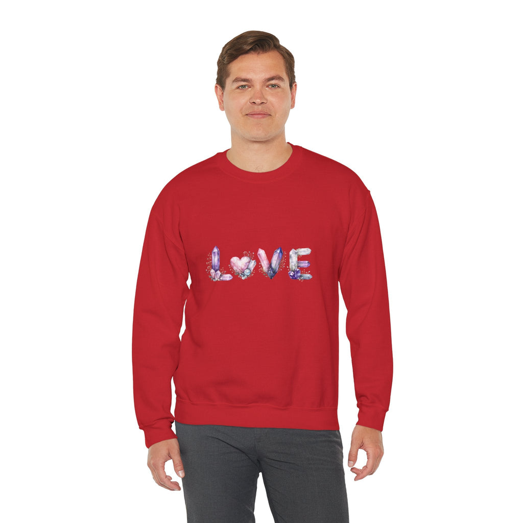 LOVE Crystal Letter Design