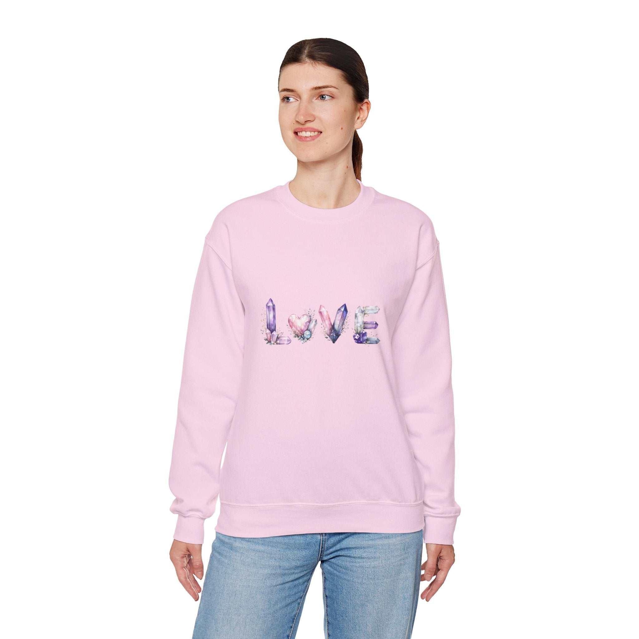 LOVE Crystal Letter Design
