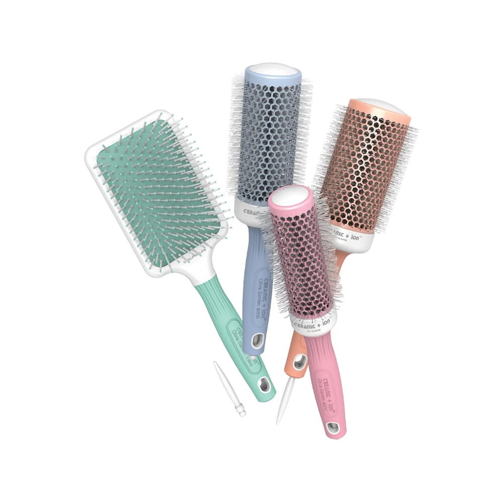 Olivia Garden Ceramic + Ion Pastels Thermal Brush - CIXLPROLPS