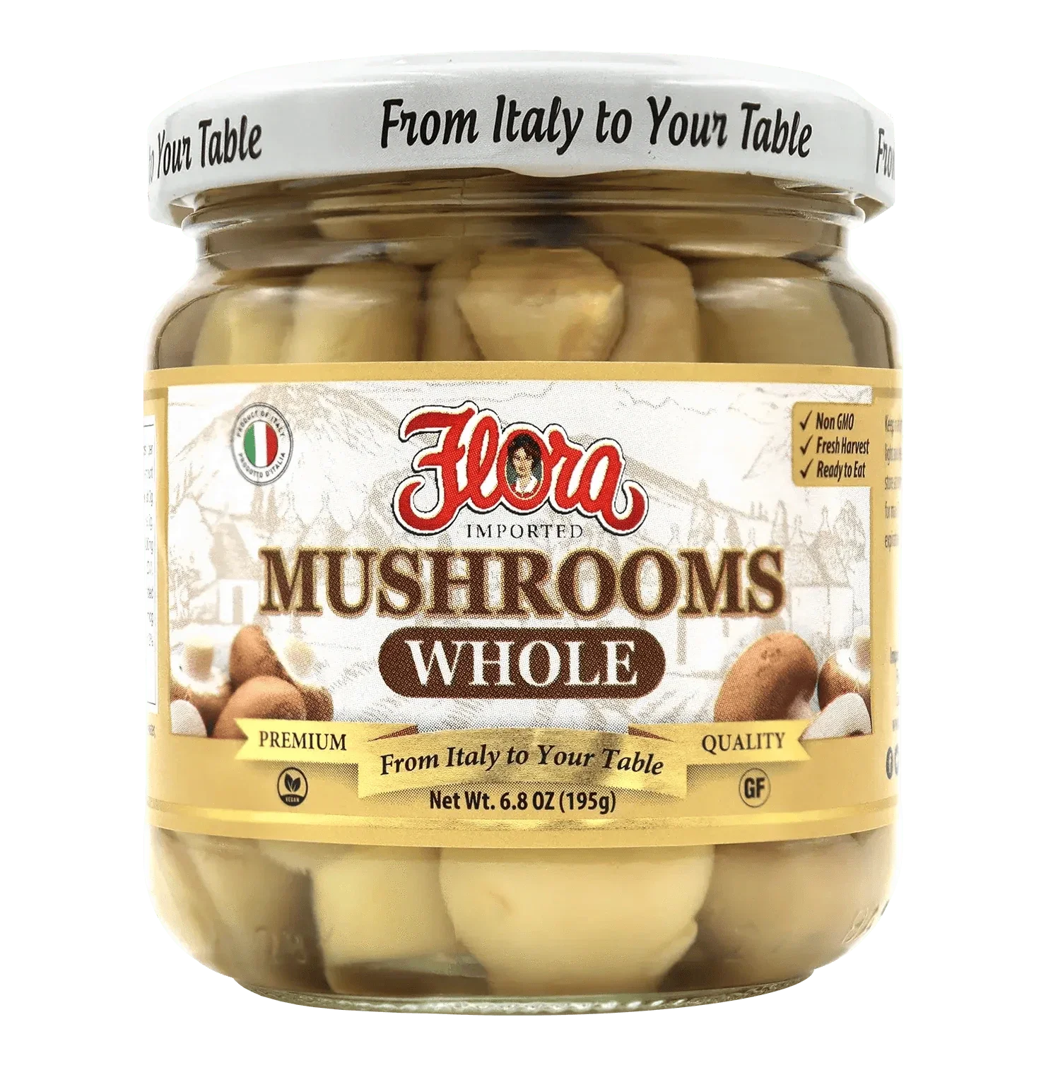 Mushrooms - Whole - 6.8 oz