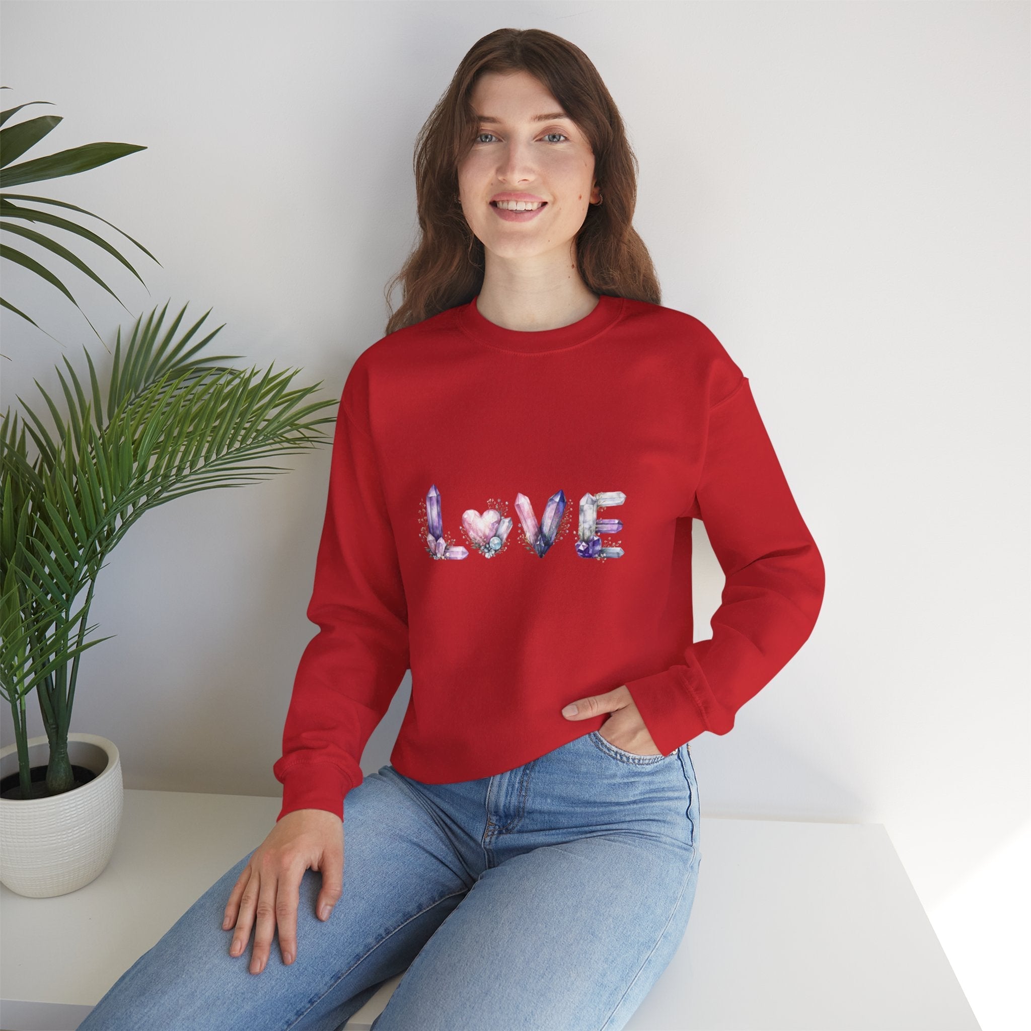 LOVE Crystal Letter Design