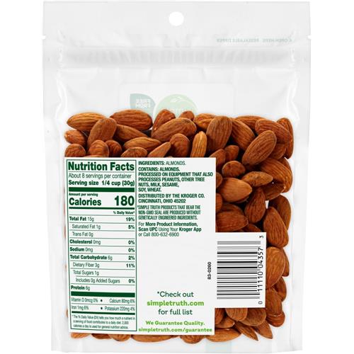 Simple Truth Raw Almonds 8 oz
