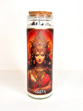 Lalita Crystal Altar Candle