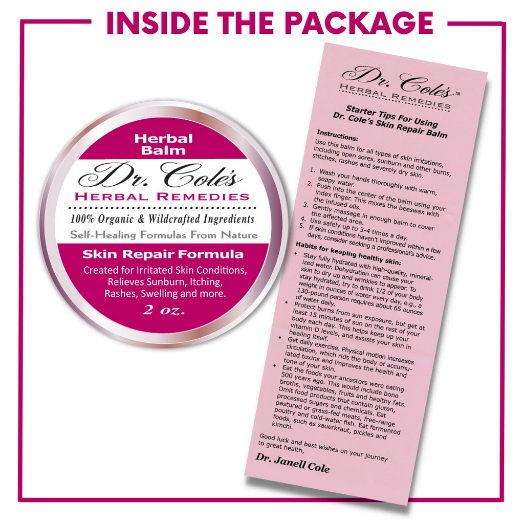 16 - Dr. Cole's Organic Skin Repair Herbal Balm
