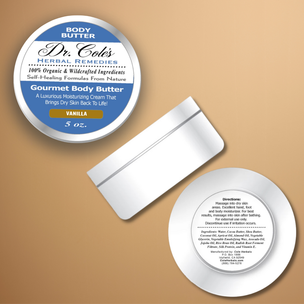 39 - Dr. Cole's Gourmet Body Butter - VANILLA