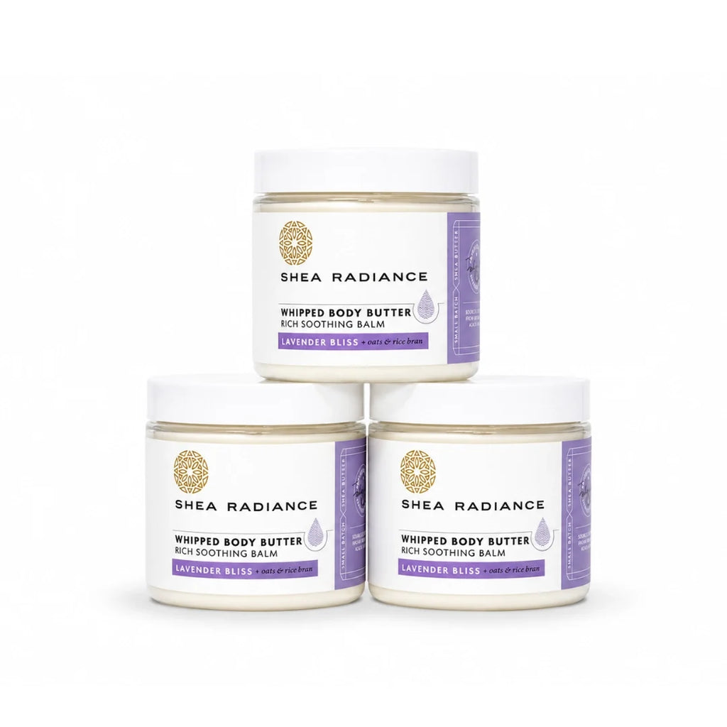 Whipped Shea Body Butter with Colloidal Oatmeal | For Dry, Sensitive and Eczema-Prone Skin